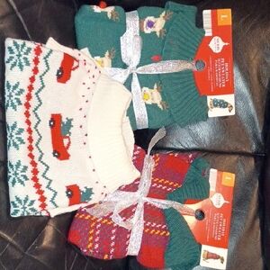 Christmas Dog Sweaters (Lot)